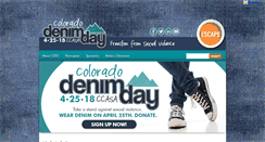 Desktop Screenshot of coloradodenimday.org