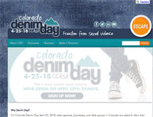 Tablet Screenshot of coloradodenimday.org